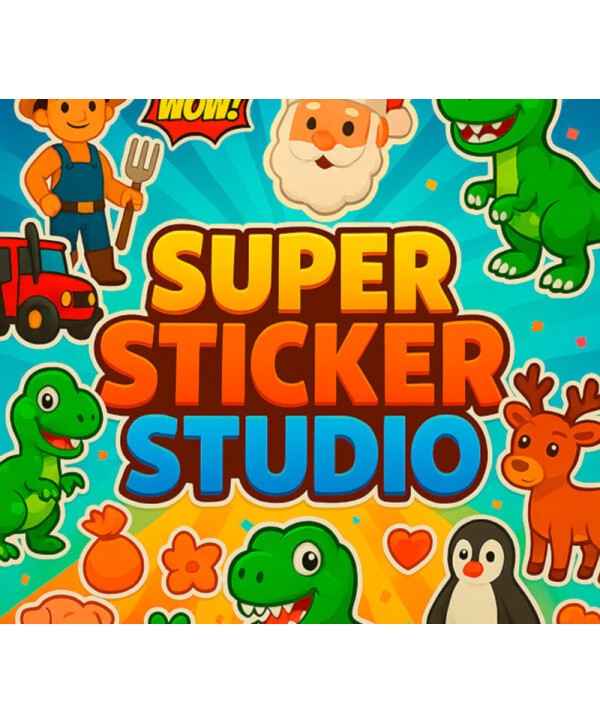 Super Sticker Studio - Creative Fun for Everyone Steam Key GLOBAL
